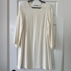 Helmut Lang Viscose Bell Sleeve Mid length dress size small